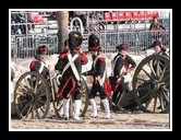 Reconstitution du dbarquement de Napolon